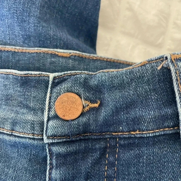 Marine Layer high rise skinny denim - Picture 13 of 14